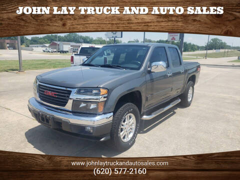 2012 GMC Canyon for sale at John Lay Truck and Auto Sales in Independence KS