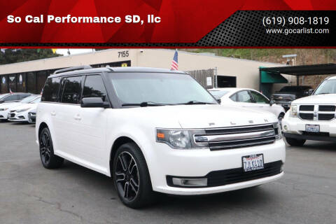 2014 Ford Flex for sale at So Cal Performance SD, llc in San Diego CA