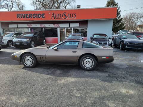 1985 Chevrolet Corvette for sale at RIVERSIDE AUTO SALES in Sioux City IA