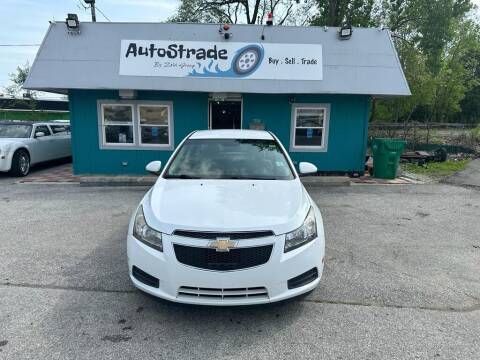2012 Chevrolet Cruze for sale at Autostrade in Indianapolis IN