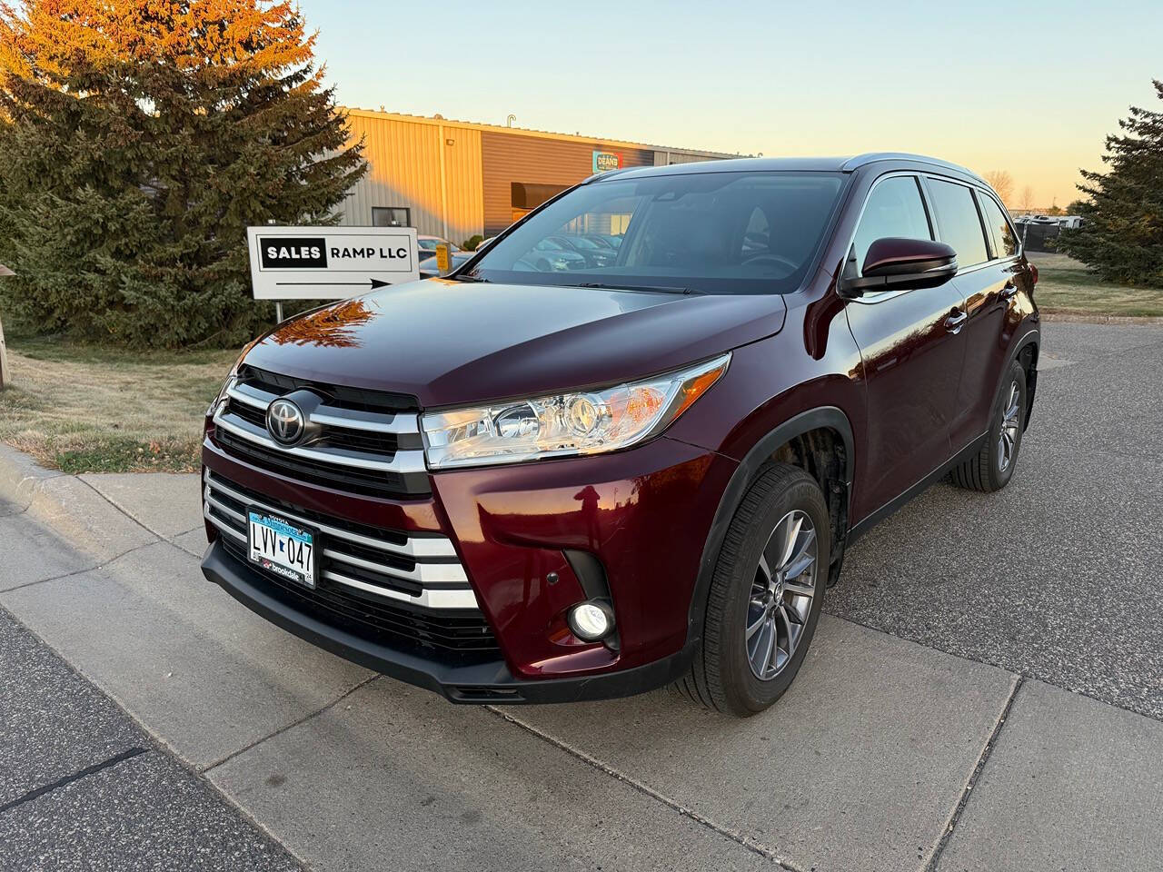 2019 Toyota Highlander for sale at Sales Ramp LLC in Elk River, MN