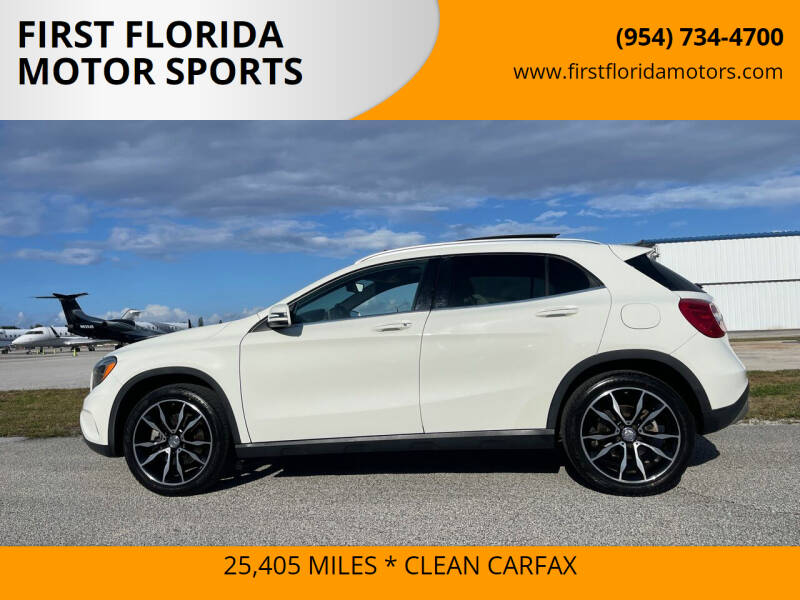 Used 2017 Mercedes-Benz GLA-Class GLA250 with VIN WDCTG4EB2HJ281647 for sale in Pompano Beach, FL