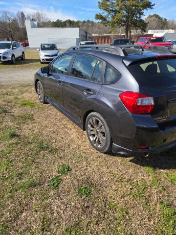 2015 Subaru Impreza for sale at SeaCrest Sales, LLC in Elizabeth City NC