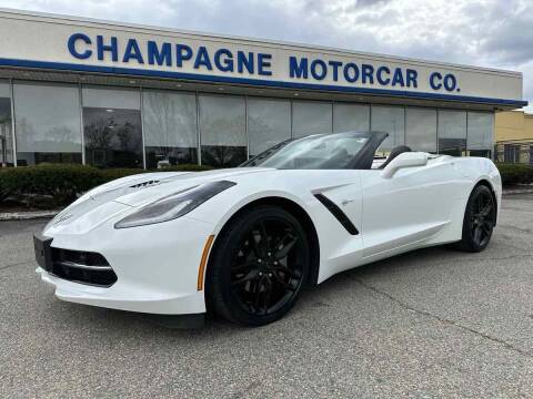 2019 Chevrolet Corvette for sale at Champagne Motor Car Company in Willimantic CT