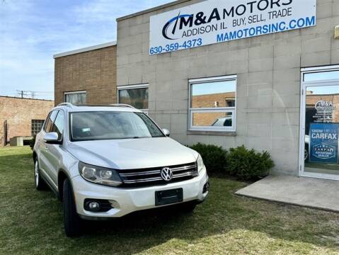 2013 Volkswagen Tiguan for sale at M & A Motors in Addison IL