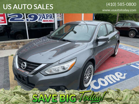 2016 Nissan Altima for sale at US AUTO SALES in Baltimore MD
