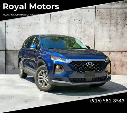 2019 Hyundai Santa Fe for sale at Royal Motors in Rocklin CA