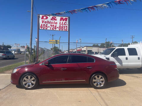 2010 Buick LaCrosse for sale at D & M Vehicle LLC in Oklahoma City OK