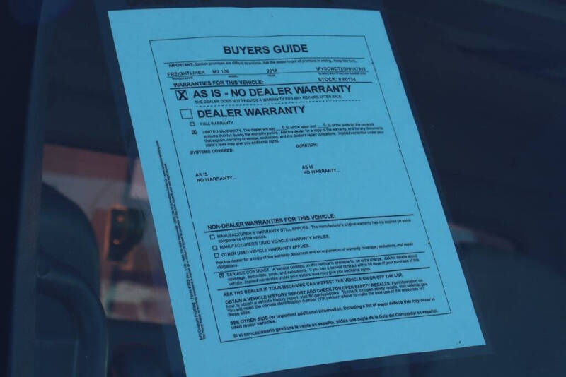 2016 Freightliner M2 106