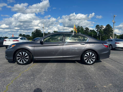 2017 Honda Accord Hybrid for sale at J and S Auto Group in Louisburg NC