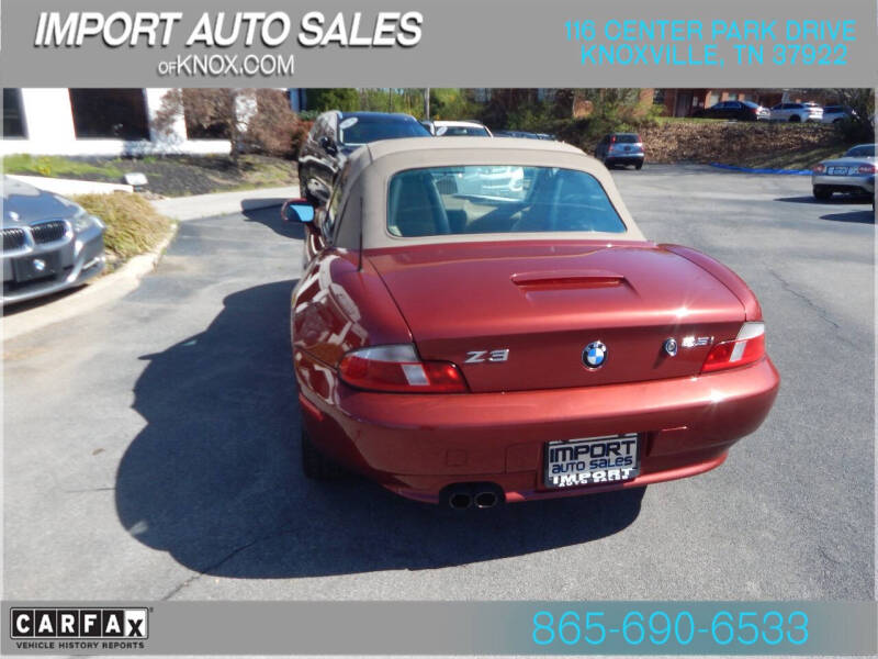 2001 BMW Z3 2.5i
