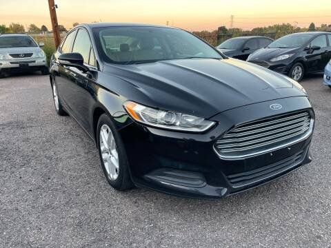 2016 Ford Fusion for sale at Gq Auto in Denver CO