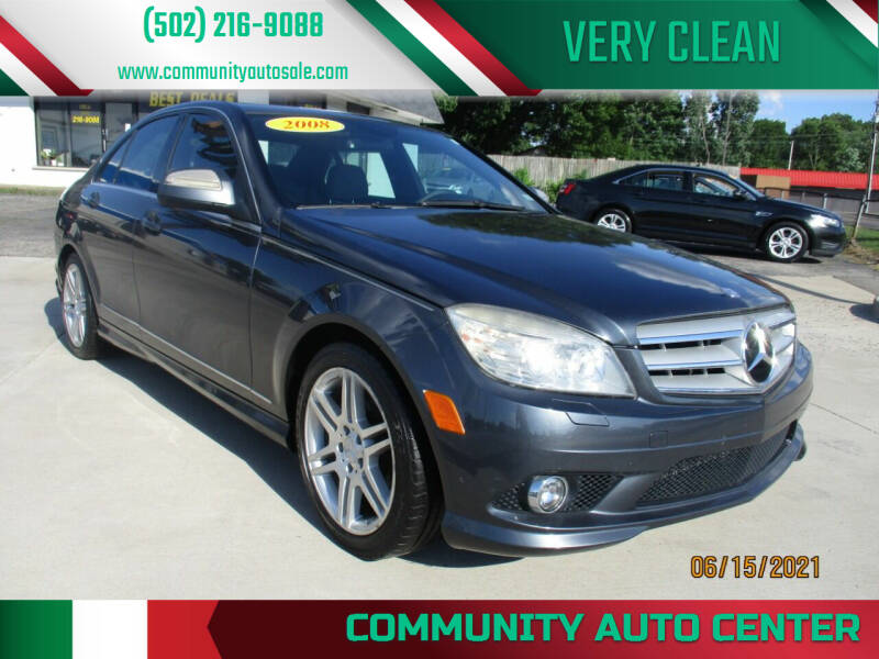 2008 Mercedes-Benz C-Class for sale at Community Auto Center in Jeffersonville IN