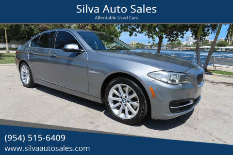 2014 BMW 5 Series for sale at Silva Auto Sales in Pompano Beach FL