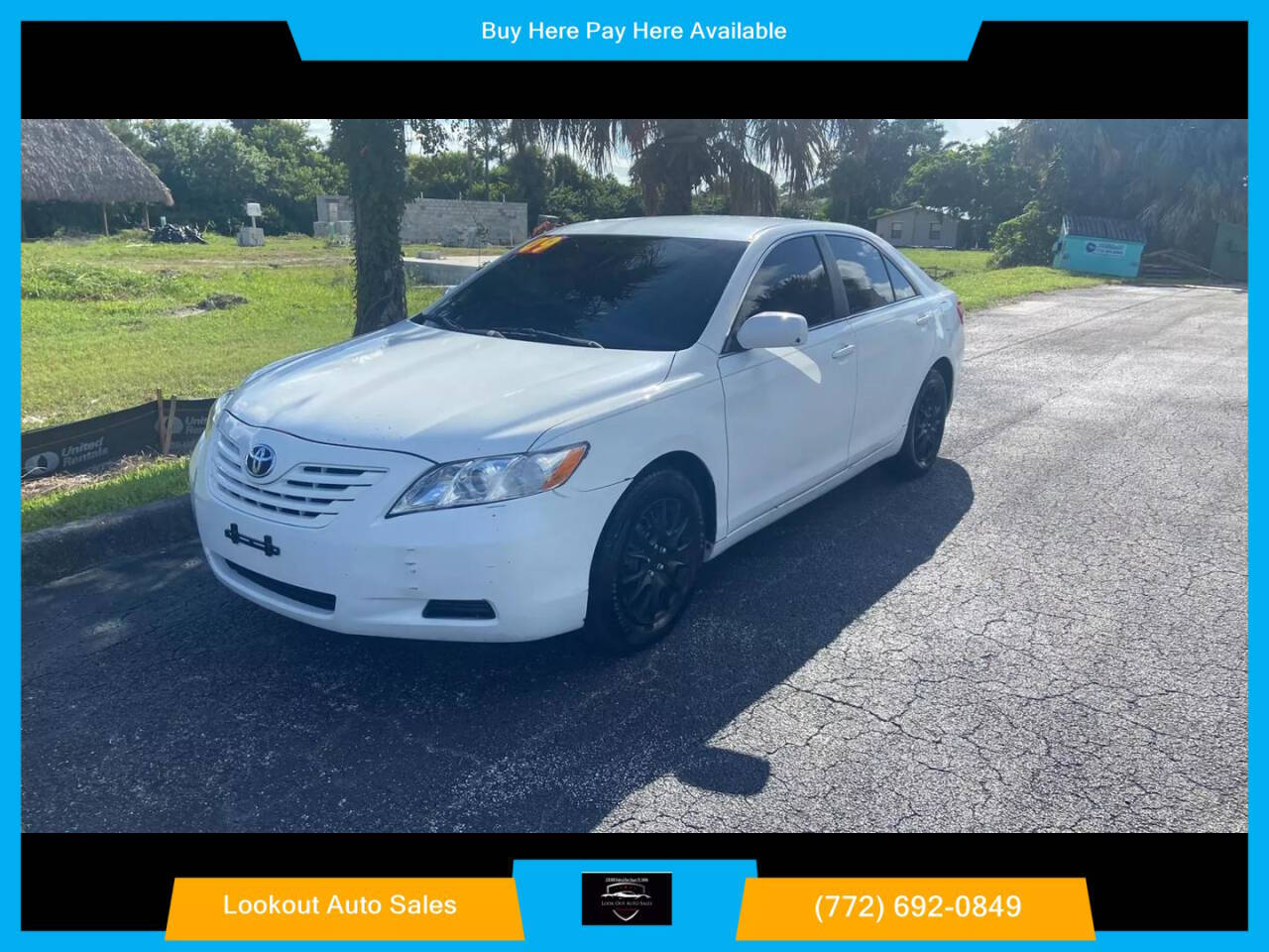 2009 Toyota Camry for sale at Lookout Auto Sales in Stuart, FL