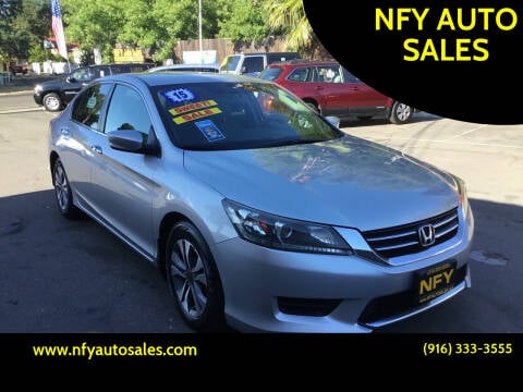 2015 Honda Accord for sale at NFY AUTO SALES in Sacramento CA