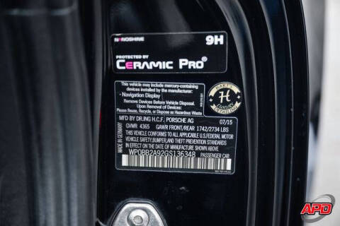 2016 Porsche 911 Targa 4S