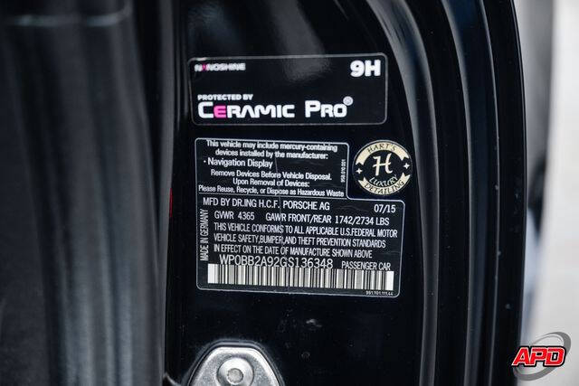 2016 Porsche 911 Targa 4S