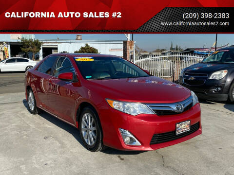 2012 Toyota Camry for sale at CALIFORNIA AUTO SALES #2 in Livingston CA