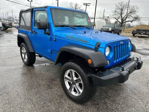 2015 Jeep Wrangler for sale at Groesbeck TRUCK SALES LLC in Mount Clemens MI