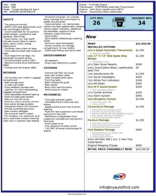 2009 MINI Cooper S
