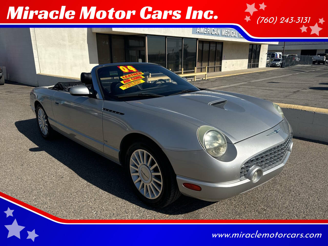 2004 Ford Thunderbird Deluxe 2dr Convertible 