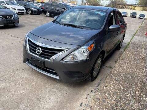 2017 Nissan Versa for sale at Sam's Auto Sales in Houston TX