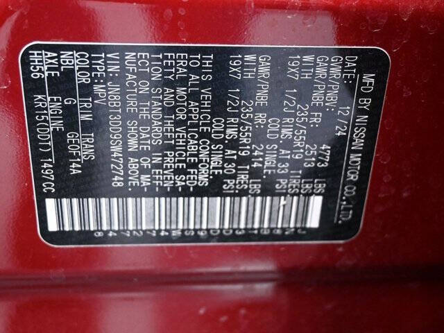 2025 Nissan Rogue Platinum