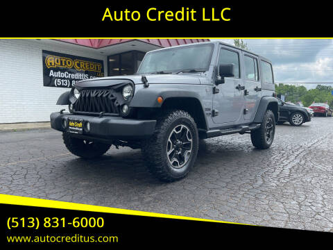 2014 Jeep Wrangler Unlimited for sale at Auto Credit LLC in Milford OH