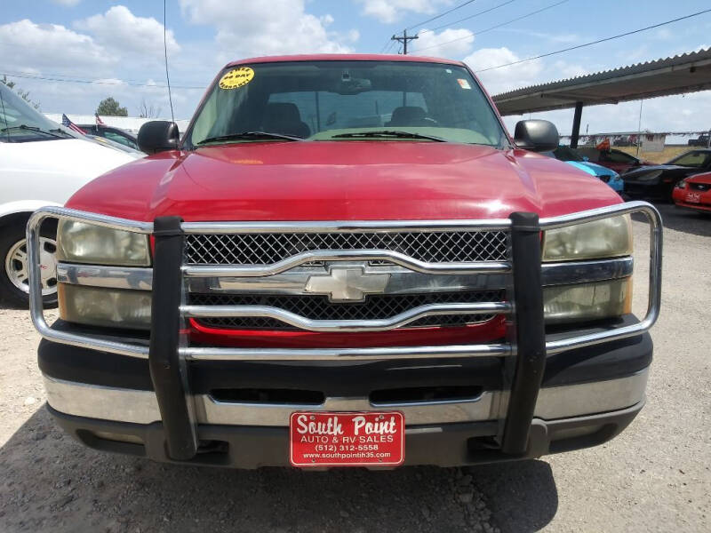 2004 Chevrolet Silverado 1500 for sale at South Point Auto Sales in Buda TX
