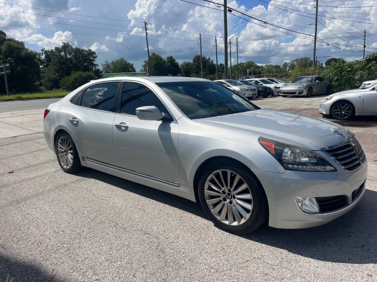 2015 Hyundai Equus for sale at Hobgood Auto Sales in Land O Lakes, FL