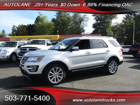 2016 Ford Explorer for sale at AUTOLANE in Portland OR