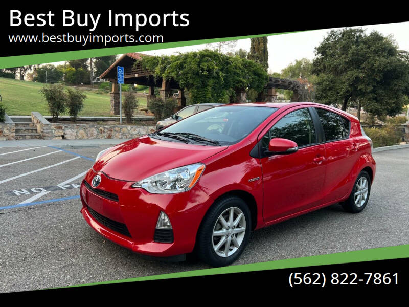 2013 Toyota Prius c for sale at Best Buy Imports in Fullerton CA