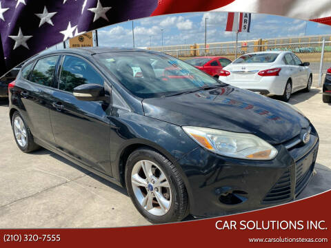 2014 Ford Focus for sale at Car Solutions Inc. in San Antonio TX
