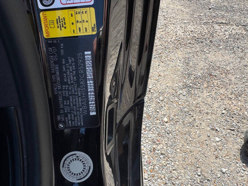 2007 BMW 6 Series 650i