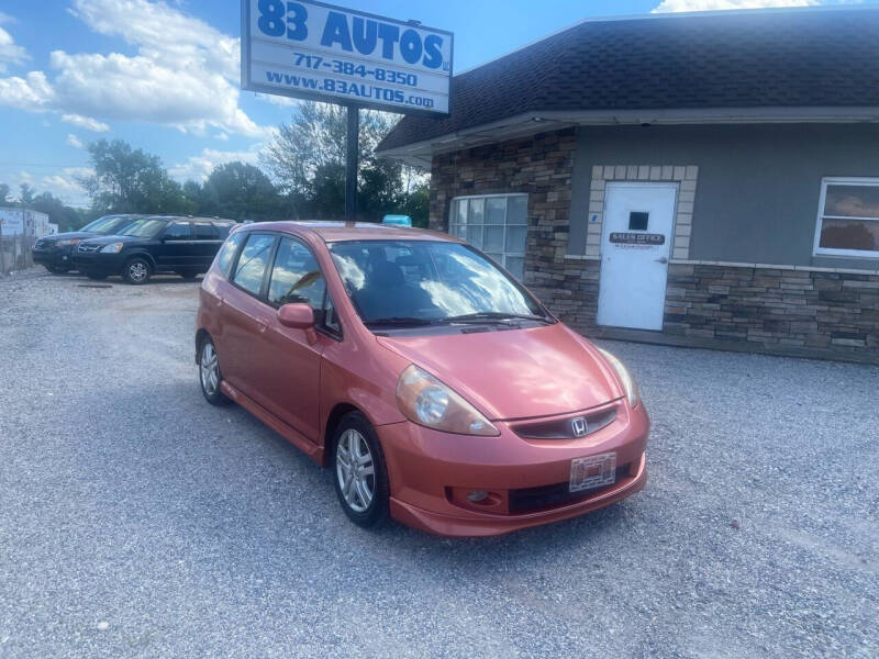 2007 Honda Fit for sale at 83 Autos in York PA