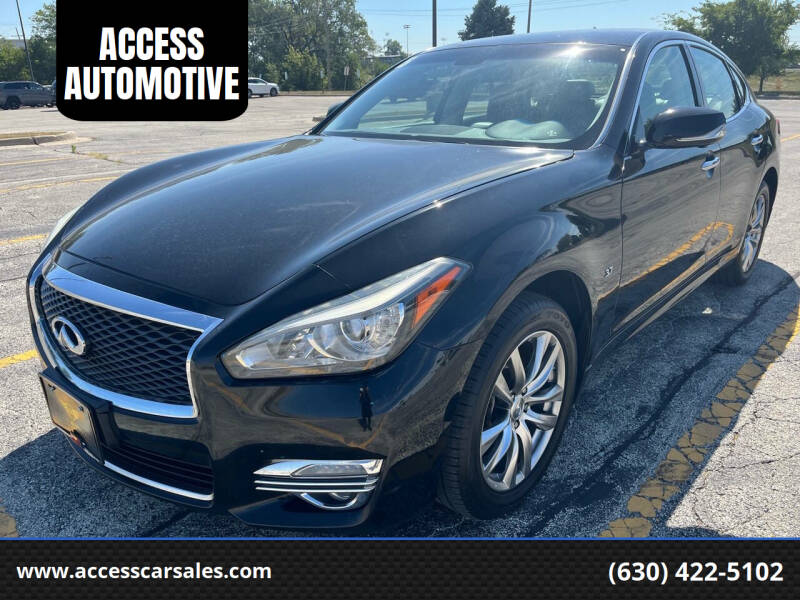 2015 Infiniti Q70 for sale at ACCESS AUTOMOTIVE in Bensenville IL