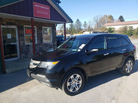 2009 Acura MDX for sale at Douty Chalfa Automotive in Bellefonte PA