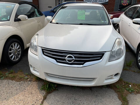 2012 Nissan Altima for sale at Frank's Garage in Linden NJ