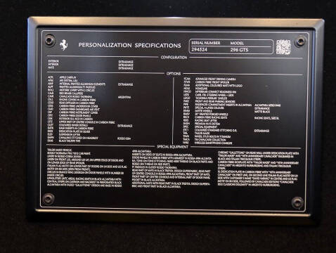 2023 Ferrari 296 GTS