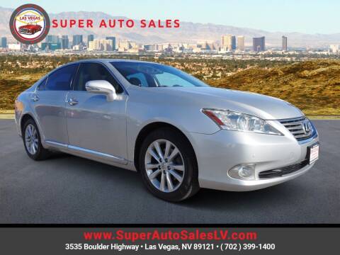 2011 Lexus ES 350 for sale at Super Auto Sales in Las Vegas NV