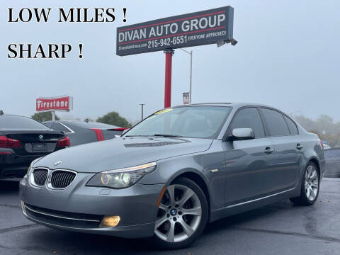 2008 BMW 5 Series for sale at Divan Auto Group in Feasterville Trevose PA