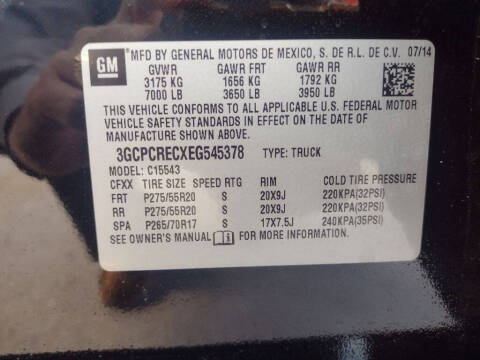 2014 Chevrolet Silverado 1500