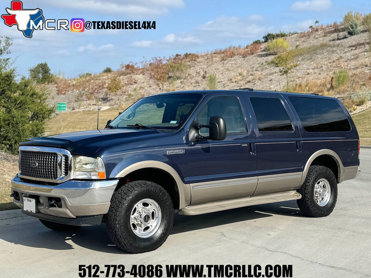 2002 Ford Excursion for sale at TMCR LLC in SPICEWOOD, TX