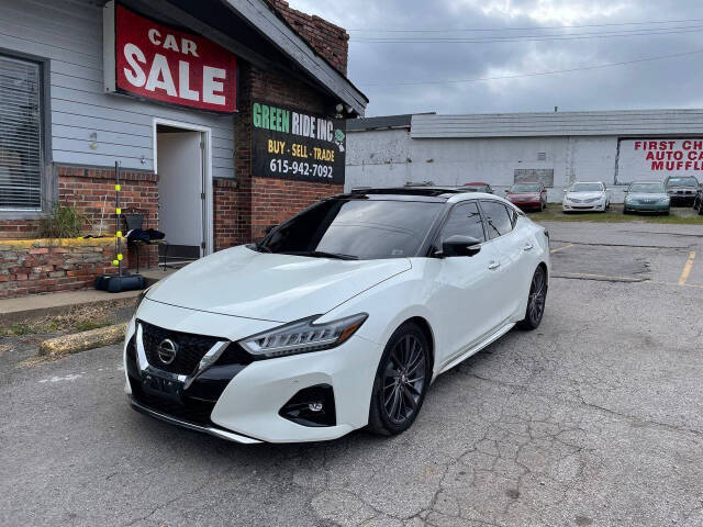 2019 Nissan Maxima for sale at Green Ride LLC in NASHVILLE, TN