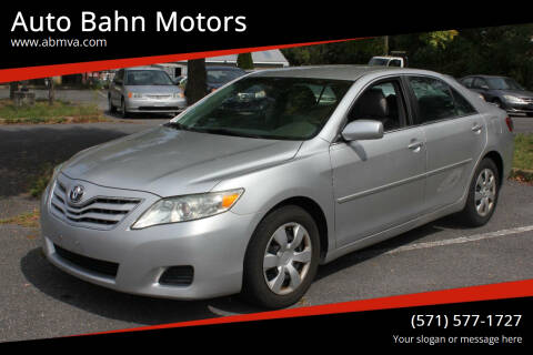 2010 Toyota Camry for sale at Auto Bahn Motors in Winchester VA