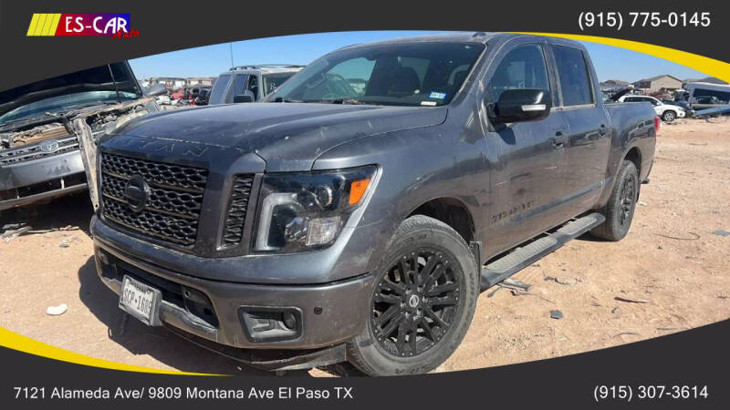 2019 Nissan Titan for sale at Escar Auto in El Paso TX