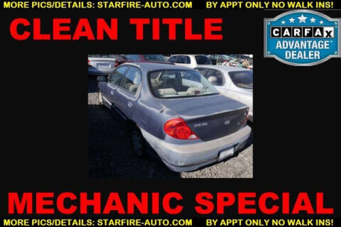 2002 Kia Spectra