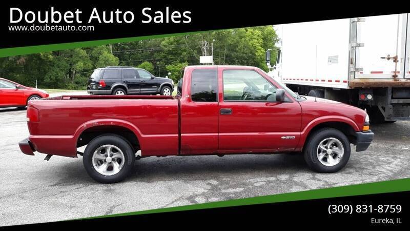 2002 Chevrolet S-10 for sale at Doubet Auto Sales in Eureka IL