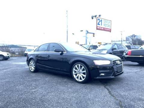 2013 Audi A4 for sale at 21st Century Motors in Fall River MA